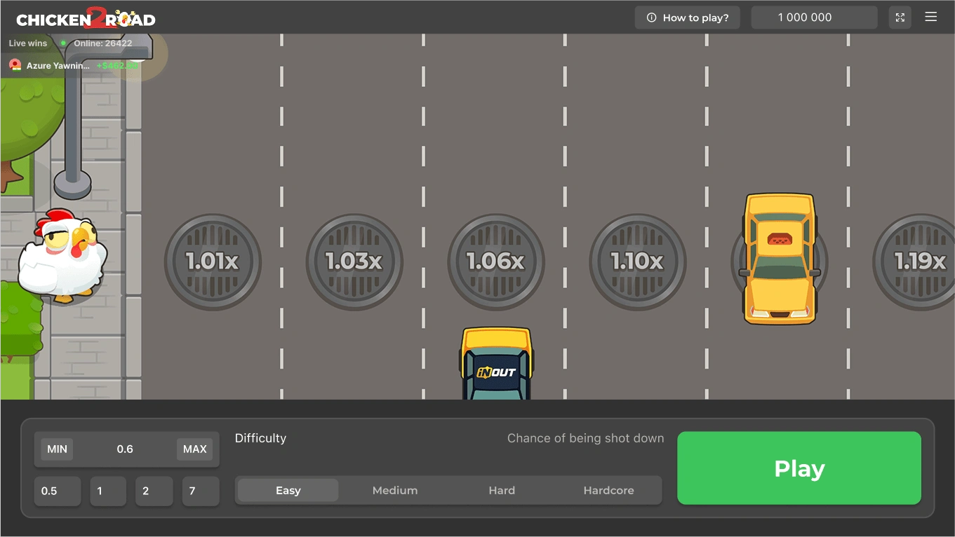 Jeu Chicken Road